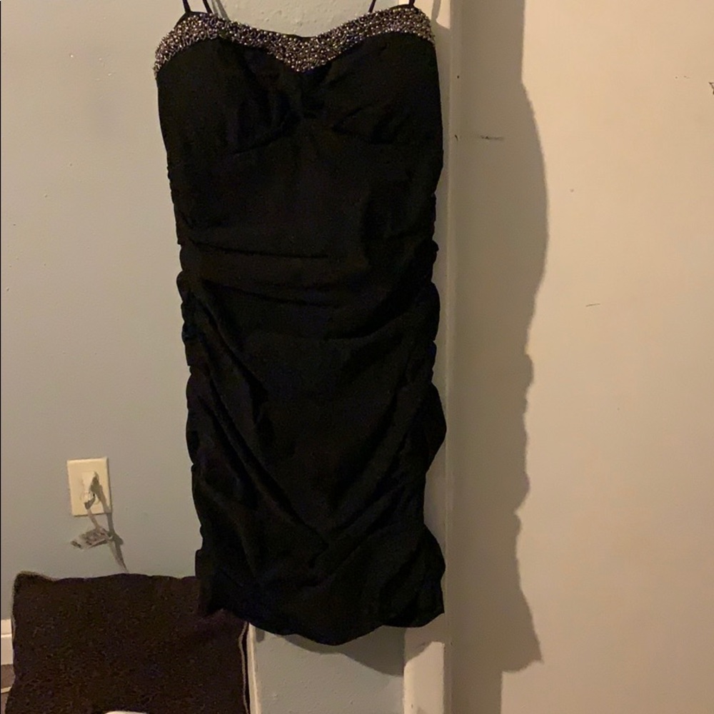 Black homecoming dress
